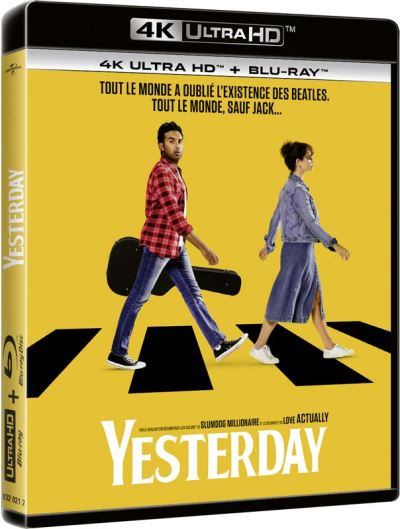 Yesterday Blu-ray 4K Ultra HD