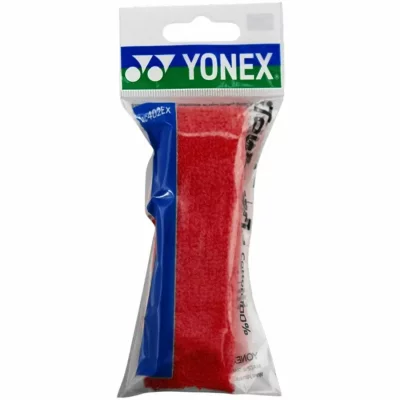 YONEX  Taille Unique Poign&eacute;e &Eacute;ponge Bande rot1er Over Grip, Rouge Mixte, Multicolore
