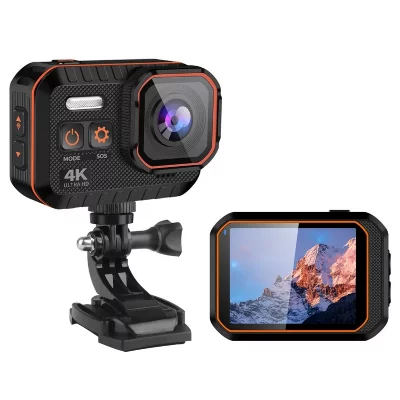 YONIS  Cam&eacute;ra Sport 4K Ultra HD WiFi &Eacute;tanche Pour Activit&eacute;s Ext&eacute;rieures