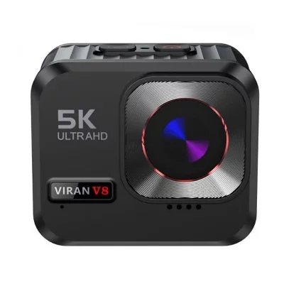 YONIS  Camera Sport 5K &Eacute;tanche WiFi - Noir
