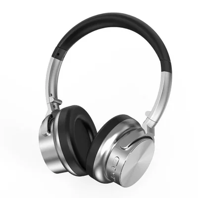 YONIS  Casque Bluetooth ANC Confort Pliable Retro - Noir