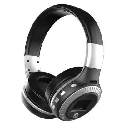 YONIS  Casque Bluetooth Pliable Argent