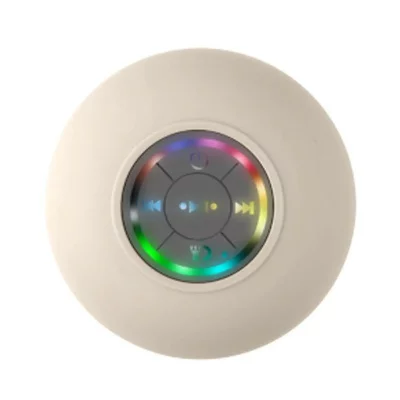 YONIS  Enceinte Bluetooth &eacute;tanche - Blanc