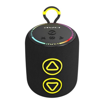 YONIS  Enceinte Bluetooth Portable RGB &Eacute;tanche TWS - Bleu