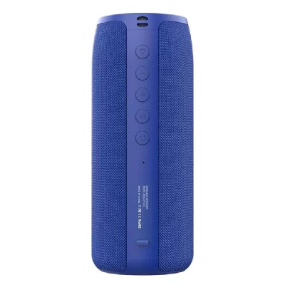 YONIS  Enceinte Bluetooth st&eacute;r&eacute;o nomade - Bleu