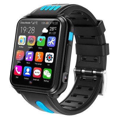 YONIS  Montre Connect&eacute;e 4G GPS Double Cam&eacute;ra 1.54