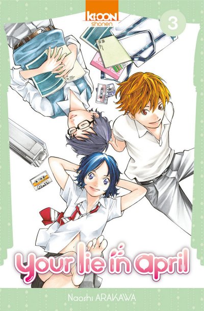 Your Lie in April Tome 3 (Manga)