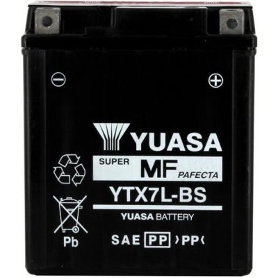 YUASA  Ytx7l-bs 6.3 Ah Battery 12v Argent&eacute;