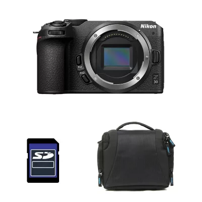 NIKON Z30 NU + Sac + Carte SD 8 Go 