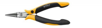 WIHA Z37012004 - pince ronde profe ionnelle esd m&acirc;choire ronde courte de 120mm - 