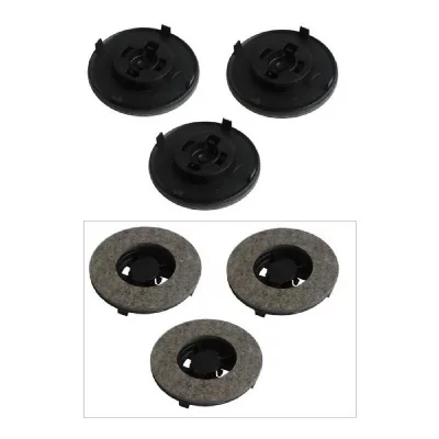 TORNADO Z5 set de brosse &agrave; polir 3 pieces pour cireuse hoover