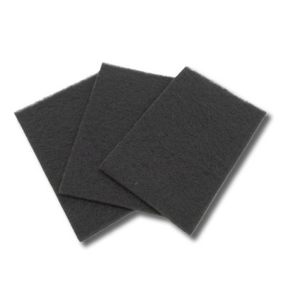 DE DIETRICH Z799xx171 filtres charbon (3 filtres 310x200mm) + fixations pour hotte fagor - brandt -