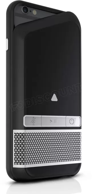 GENERIQUE Zagg speaker case avec int. haut-parleur pour iphone 6, noir - sadapte iphone 6 ip6zsc-bk0