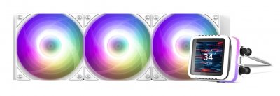 ZALMAN  Kit Watercooling AIO Alpha2 DS A36 RGB - 360mm (Blanc)