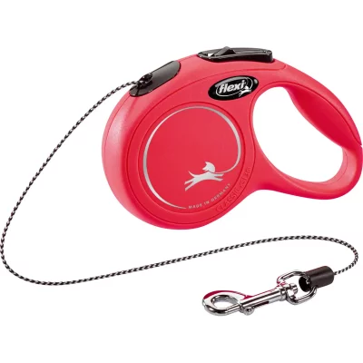 FLEXI Zalman Laisse pour chat  NEW CLASSIC Taille XS rouge T.U