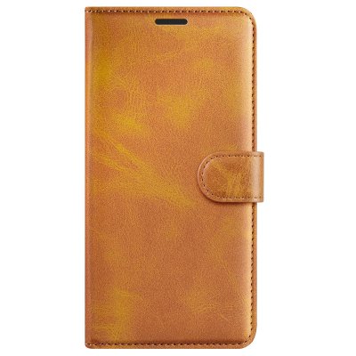 GENERIQUE Zana&eacute; &Eacute;tui Folio pour iPhone 16 Plus Marron clair