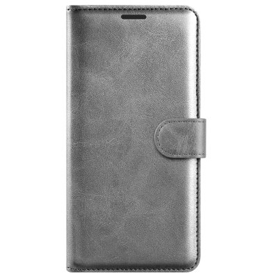 GENERIQUE Zana&eacute; &Eacute;tui Portefeuille pour iPhone 16 Pro Max &Eacute;dition Columbia avec Fonction Support Gris