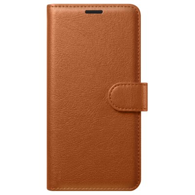 GENERIQUE Zana&eacute; &Eacute;tui Portefeuille pour iPhone 6 avec Fonction Support et Languette Magn&eacute;tique Marron
