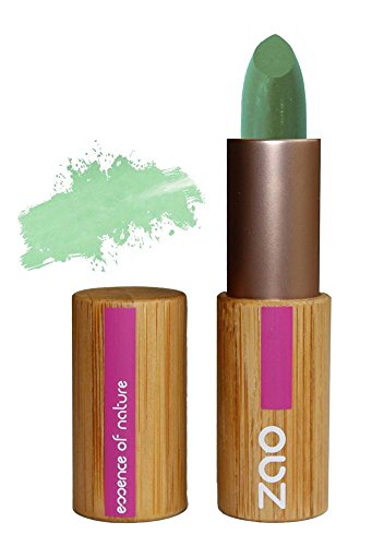 ZAO MAKEUP  Correcteur Bio, vegan et rechargeable Vert anti-rougeurs