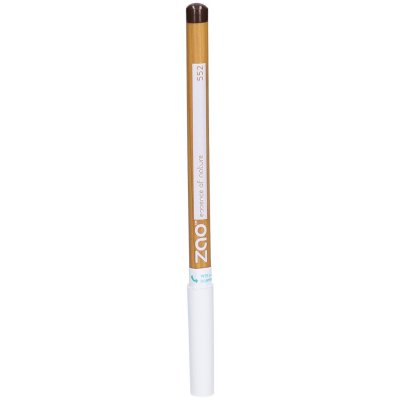 ZAO  Makeup Crayon Bio, vegan et rechargeable Brun fonc&eacute;