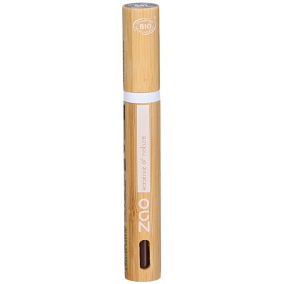 ZAO  Makeup Mascara Aloe Vera Bio, vegan et rechargeable Brun Fonc&eacute;