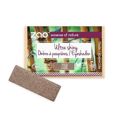 ZAO MAKEUP Zao Refill Rectangle Eye Shadow 280 Satin Cocoa