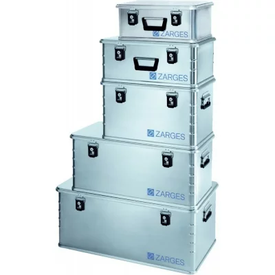 ZARGES  bo&icirc;te en aluminium mini plus l600xl400xh330 mm 60 l avec