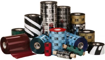 ZEBRA  02100BK10245 Noir 102mm x 450m pour  02100BK10245