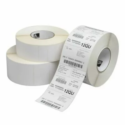 ZEBRA TECHNOLOGIES Zebra 3006324 Etiquettes 57 x 32 mm Blanc -Lot de 4