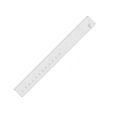 ZEBRA  Wristband Polyprop 30.2x279.4 Mm Clair