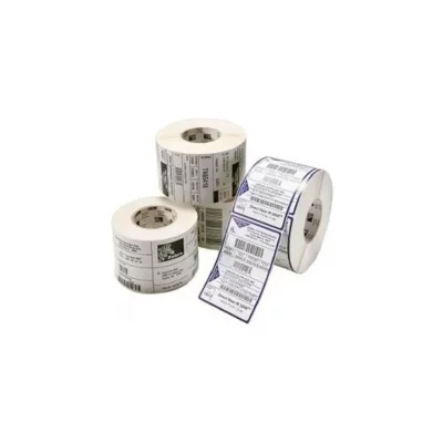 ZEBRA TECHNOLOGIES Zebra z-ultimate 3000t white permanent adhesive