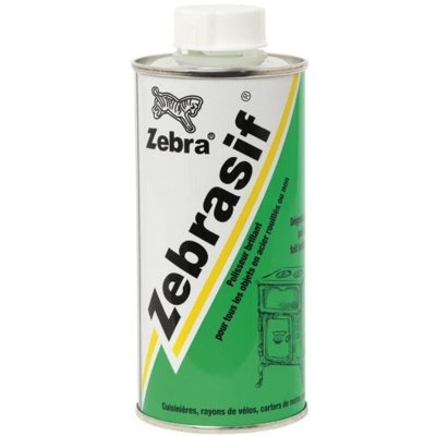 ZEBRASIF Zebracier Recurant Pour Acier Fonte , 250 Ml (Lot De 1)