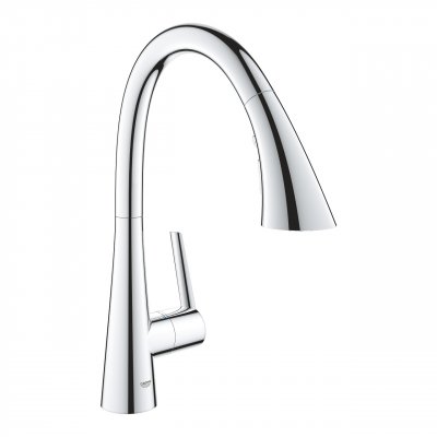 GROHE Zedra Mitigeur monocommande Evier Douchette extractible - 