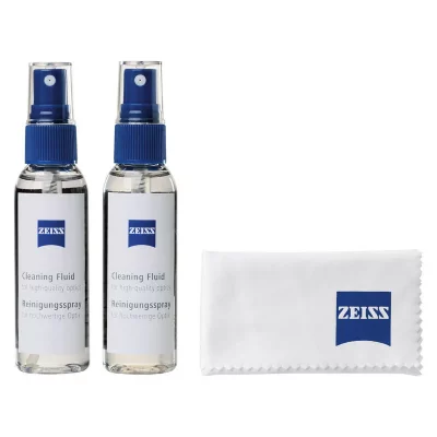 ZEISS  Kit Spray Nettoyant x2 + Chiffon Microfibre