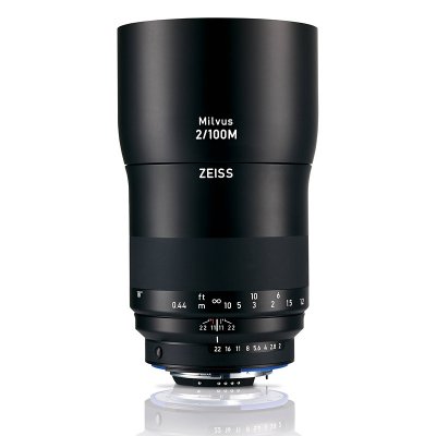 ZEISS  Objectif MILVUS T* 100 mm f/2 Macro ZF.2 NIKON + paresoleil