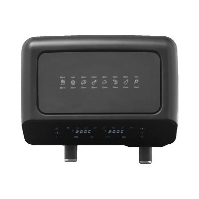 ZELMER  ZAF9000 Friteuse &agrave; air 5,5 l + 3,5 l 2700 W noir