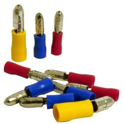 ZENITECH -10 cosses m&acirc;les rondes assorties - 