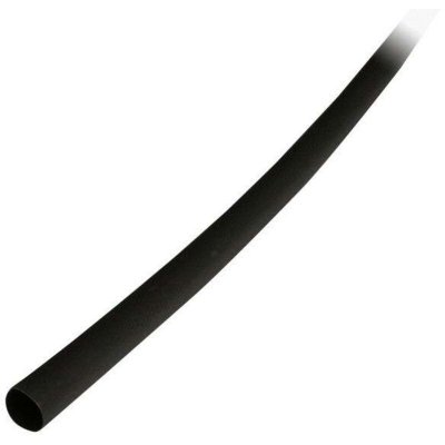 ZENITECH -1m gaine thermo r&eacute;tractable &Oslash;2,4/1,2 Noir - 