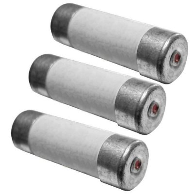 ZENITECH -3 fusibles c&eacute;ramique 10,3x 25,8-16A avec voyant NF - 
