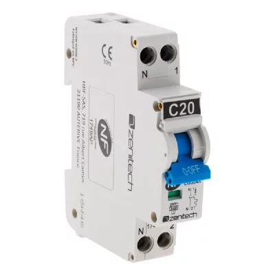 ZENITECH -Disjoncteur PH/N - 20A NF - 