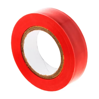 ZENITECH -Rouleau adh&eacute;sif 15mm x 10m Rouge - 