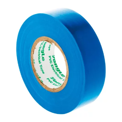 ZENITECH -Rouleau adh&eacute;sif 19 mm x 20m Bleu - 