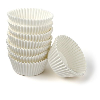 ZENKER  100 caissettes en papier blanc