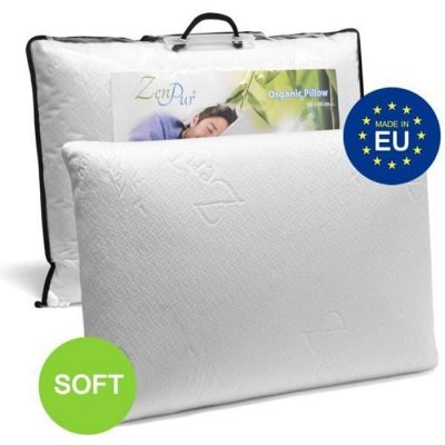 ZENPUR  - Oreiller &agrave; m&eacute;moire de forme Orthop&eacute;dique Soft ☘ 40 x 60 cm