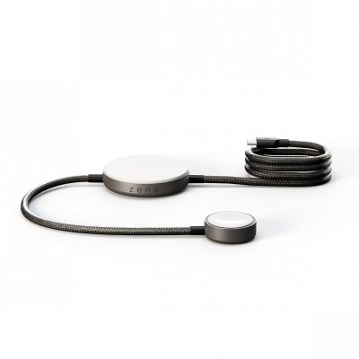 ZENS  Chargeur sans fil Pro 2 pour t&eacute;l&eacute;phone / earbuds / Apple Watch - MagSafe et Qi2 - Noir