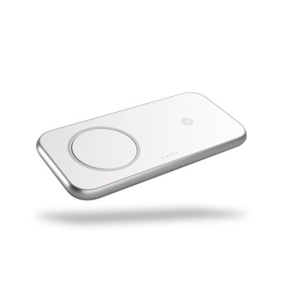 ZENS  ZEDC16W/00 chargeur d'appareils mobiles Argent, Blanc Int&eacute;rieure