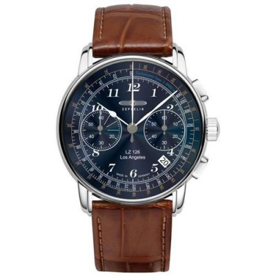 ZEPPELIN  7614-3, Quartz, 43mm, 5ATM 