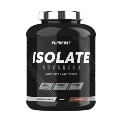 SUPERSET NUTRITION Zero Isolate Advanced (1,8kg)Chocolat Whey Isolate