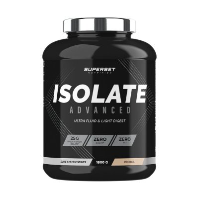SUPERSET NUTRITION Zero Isolate Advanced (1,8kg)Cookies Whey Isolate