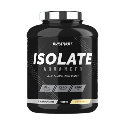 SUPERSET NUTRITION ZERO ISOLATE ADVANCED (1,8kg)   Whey Isolate   Vanille   